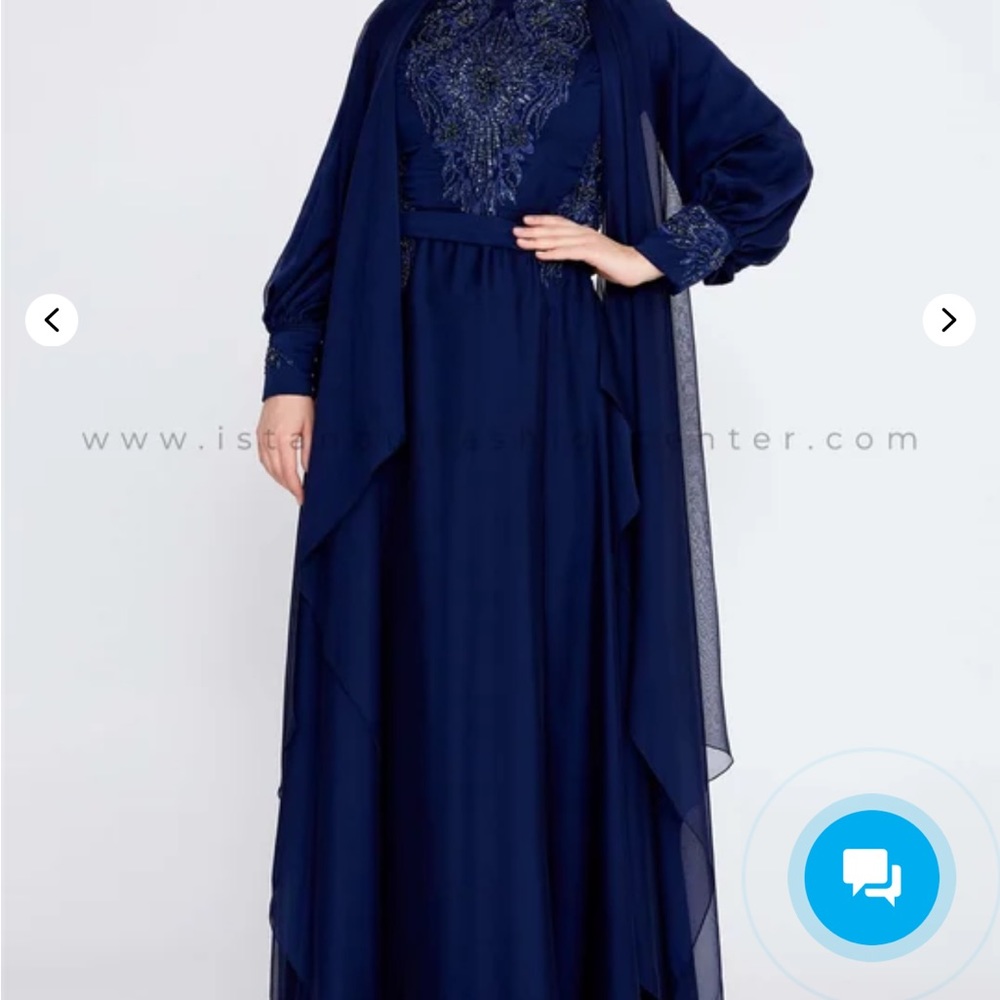 Beautiful modest Turkish gown